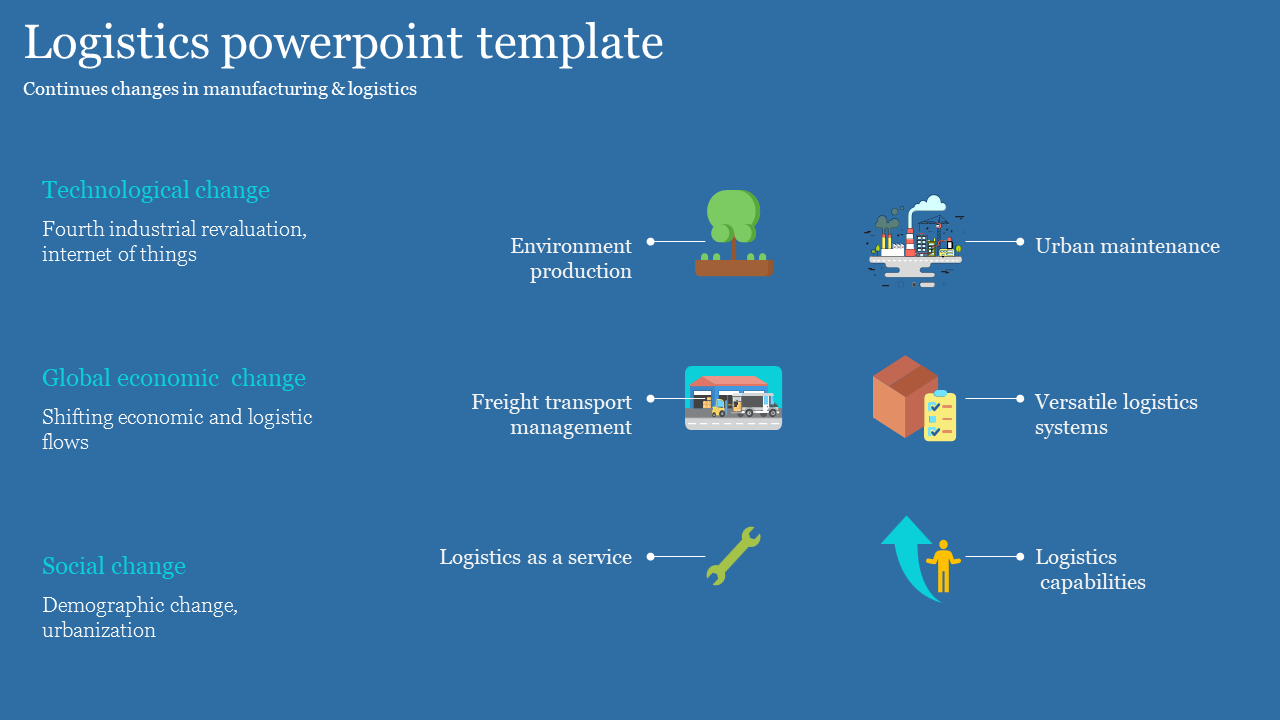 logistics powerpoint template